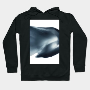 Monochromatic Ink Flow Hoodie